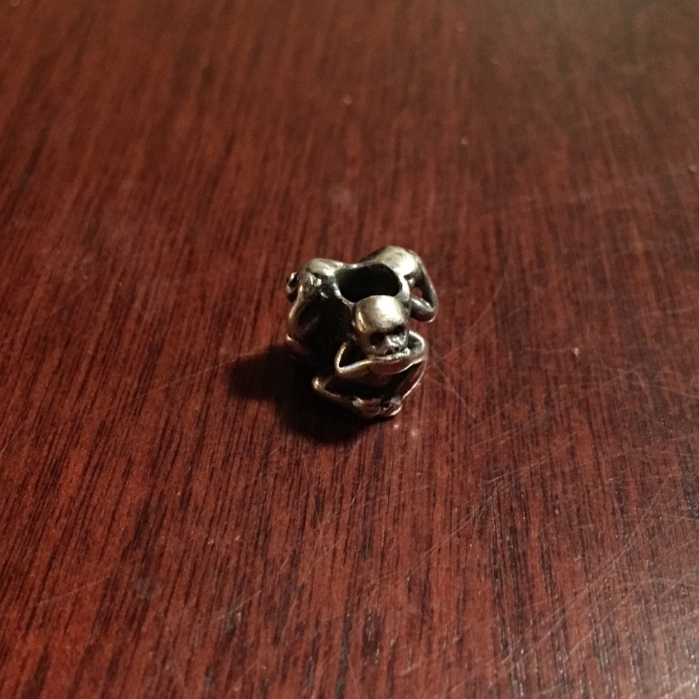 Authentic Three Monkey Bead Trollbeads